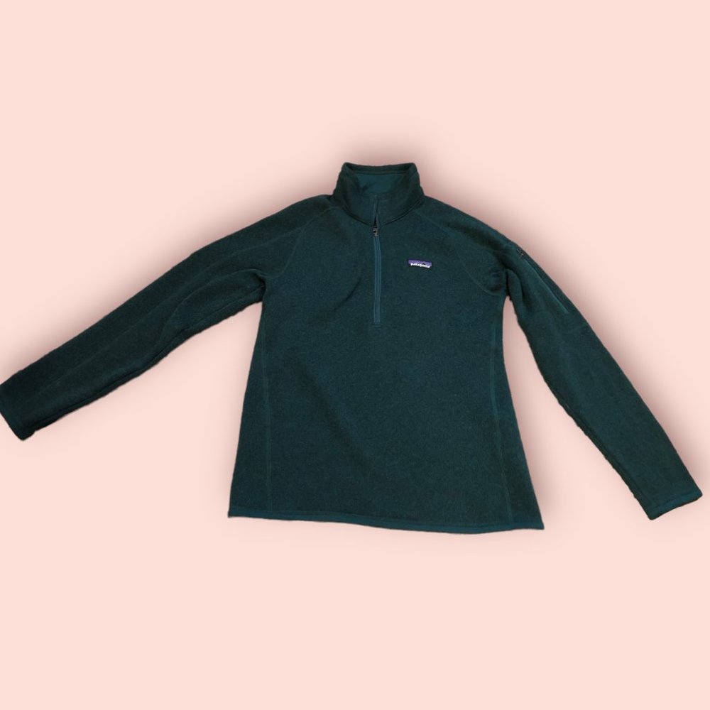 Patagonia Dark Green Knit Better Sweater